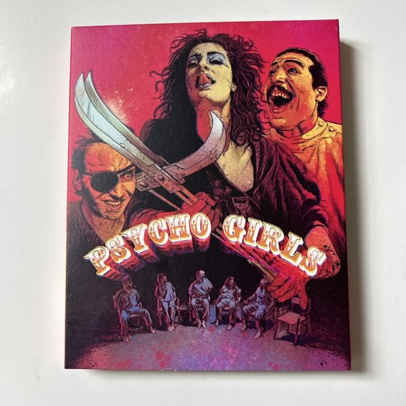 Vinegar Syndrome Psycho Girls Blu Ray -Slipcover-special Features-asylum-NEW - Picture 3 of 5